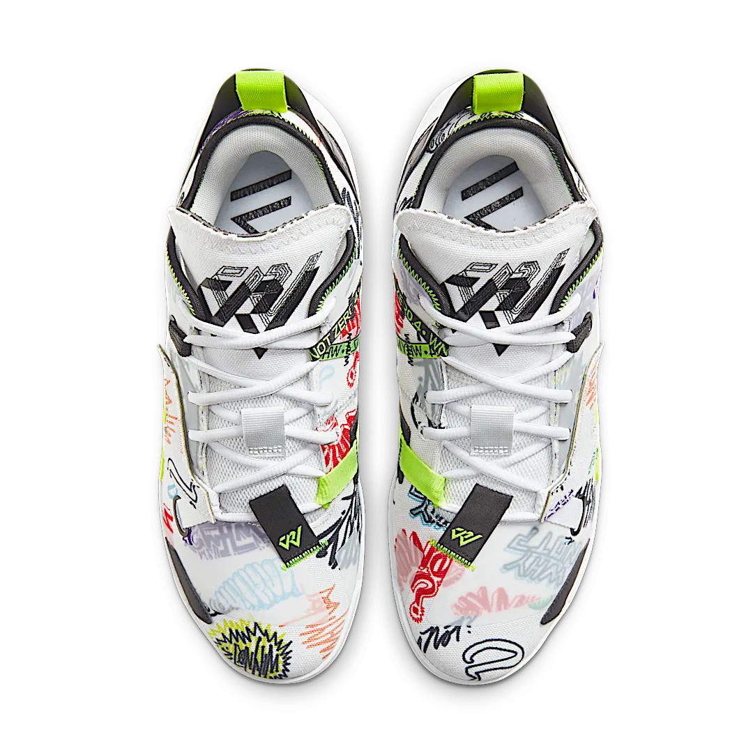 Air Jordan Why Not Zer0.4 Graffiti, PHOTON DUST/BLACK-VOLT-UNIVERSITY RED (DD4886-007/DD4887-007)