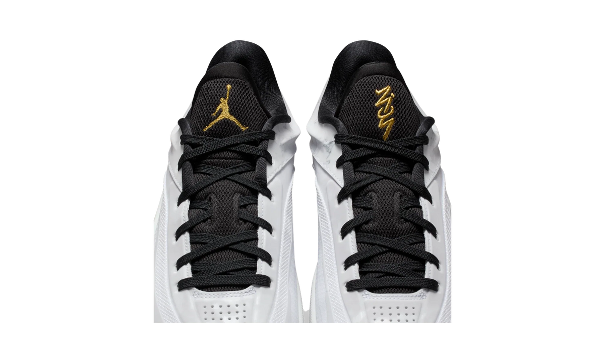 Air Jordan Zion 4 White Metallic Gold