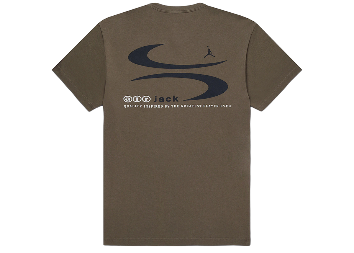 Air Jordan x Travis Scott T-shirt Brown