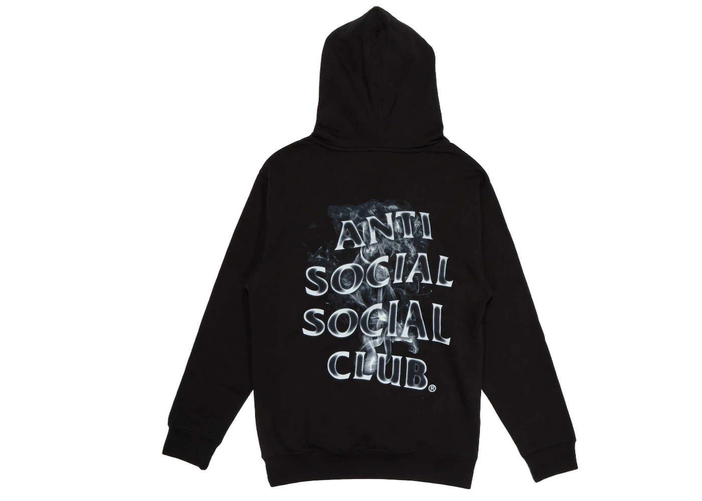 Anti Social Social Club Burnout Hoodie Black