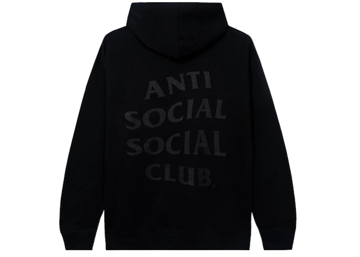Anti Social Social Club Early Decision Hoodie Black