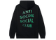 Anti Social Social Club Glitch Hoodie Black