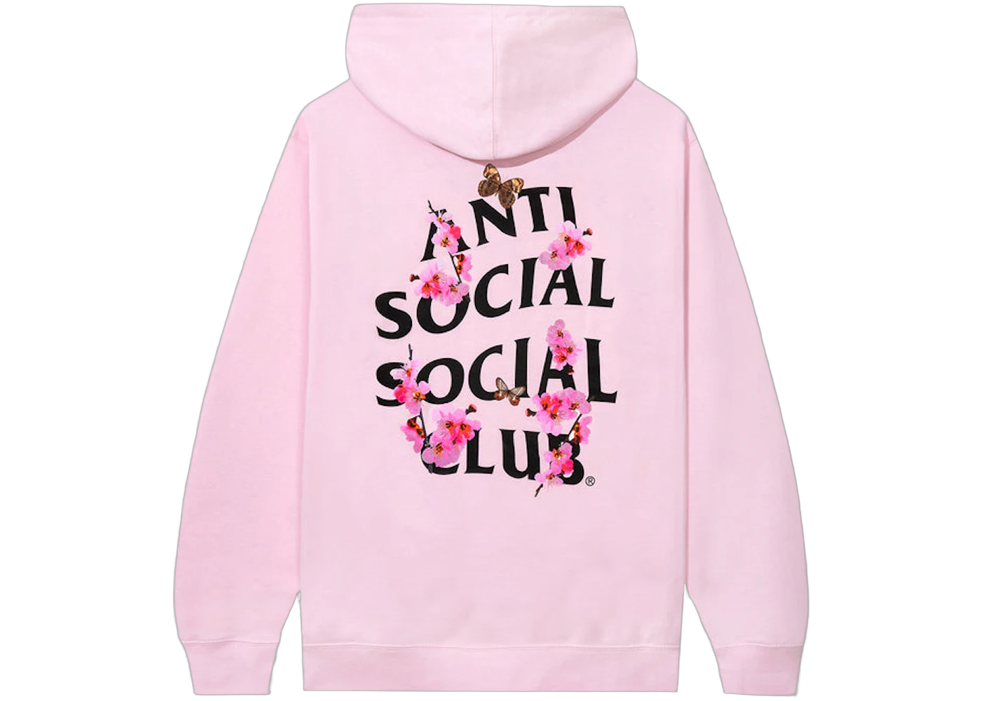 Anti Social Social Club Kkotch Hoodie Pink