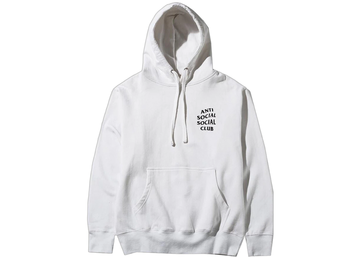 Anti Social Social Club Masochism Mind Game Hoodie White