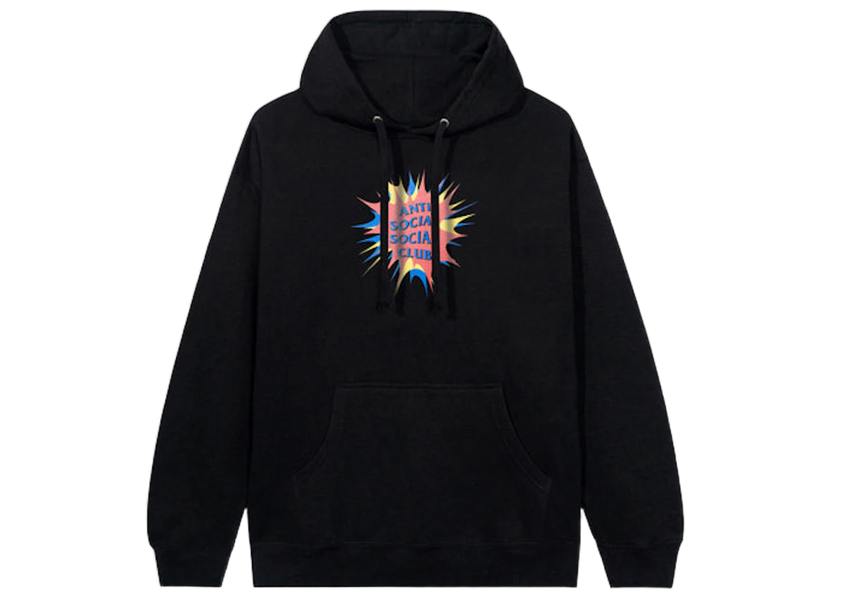Anti Social Social Club Stunned Hoodie Black