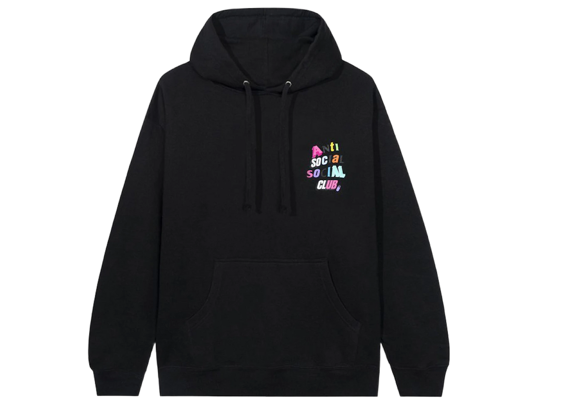 Anti Social Social Club The Real Me Hoodie Black