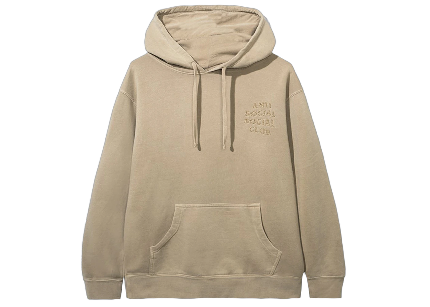 Anti Social Social Club Tone Deaf Hoodie Sand