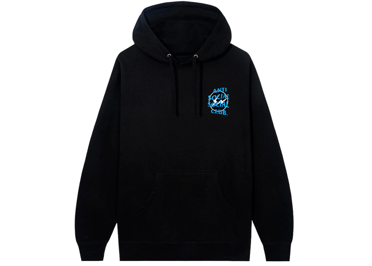 Anti Social Social Club x Fragment Precious Petals Hoodie (FW22) Black Blue