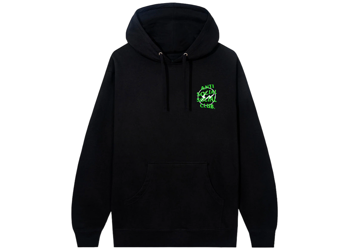 Anti Social Social Club x Fragment Precious Petals Hoodie (FW22) Black Green