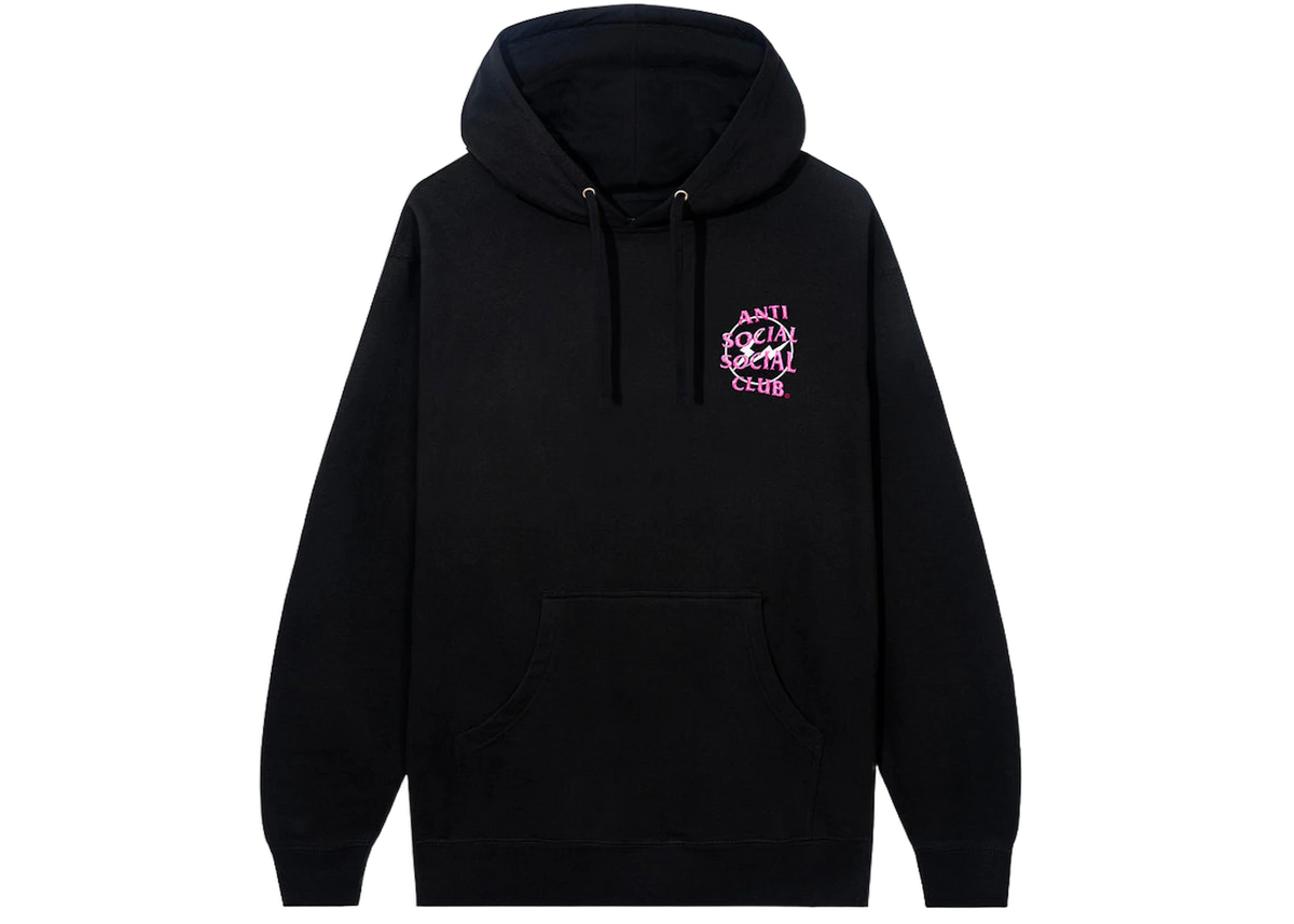 Anti Social Social Club x Fragment Precious Petals Hoodie (FW22) Black Pink