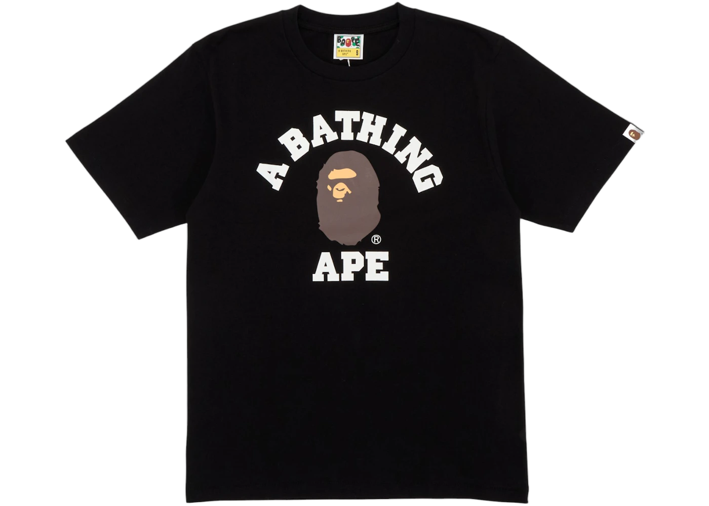 BAPE College Tee Black