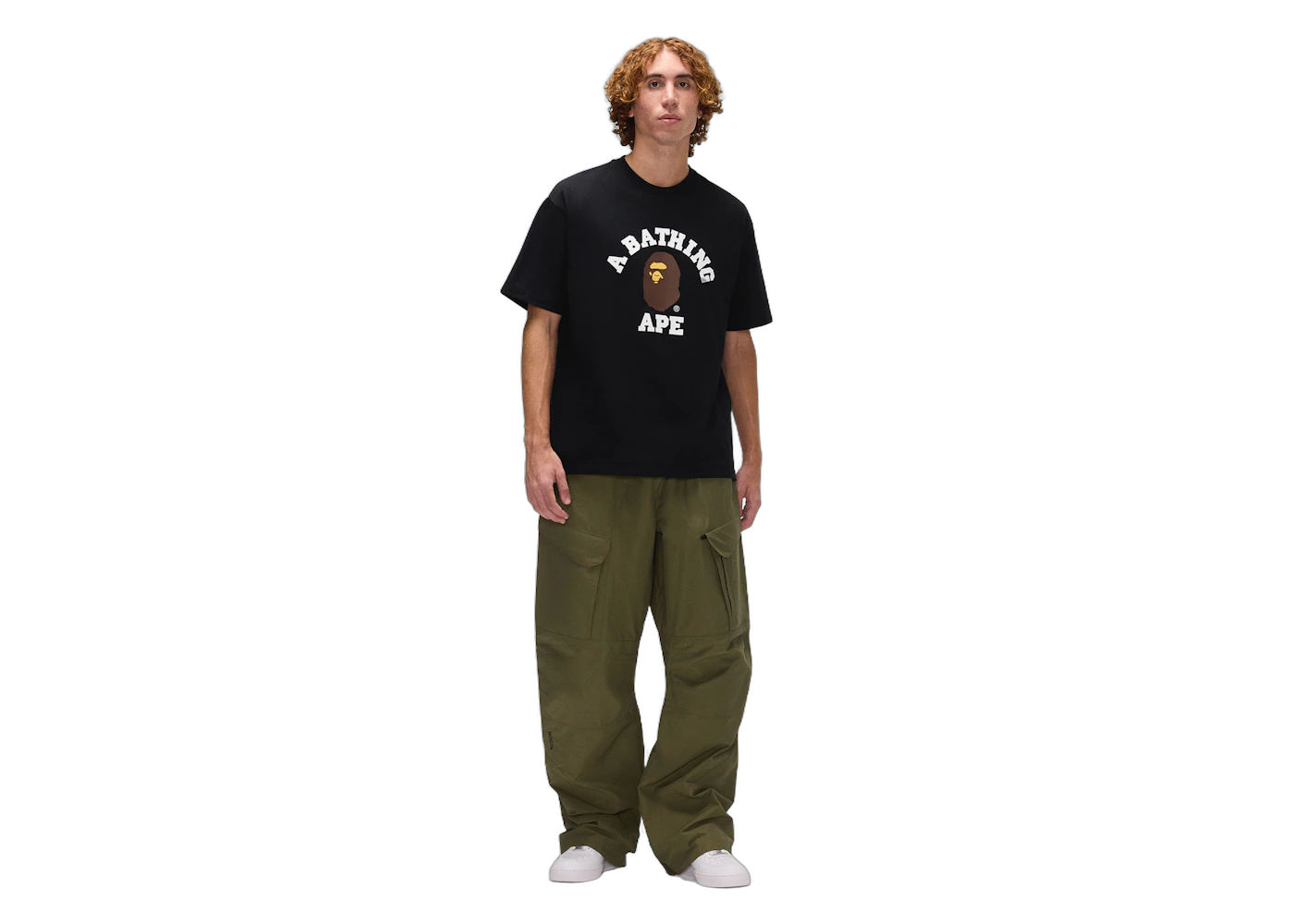 BAPE College Tee Black