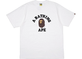 BAPE College Tee White
