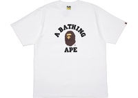 BAPE College T-Shirt White