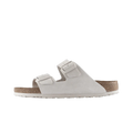 Birkenstock Arizona Soft Footbed Suede Antique White