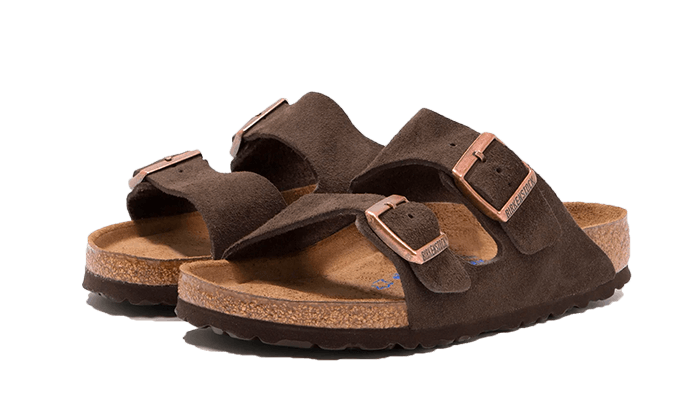Birkenstock Arizona Soft Footbed Suede Mocca