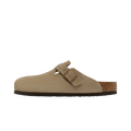 Birkenstock Boston Soft Footbed Suede Taupe