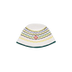 Casablanca Tuck Stitch Hat Multicolor