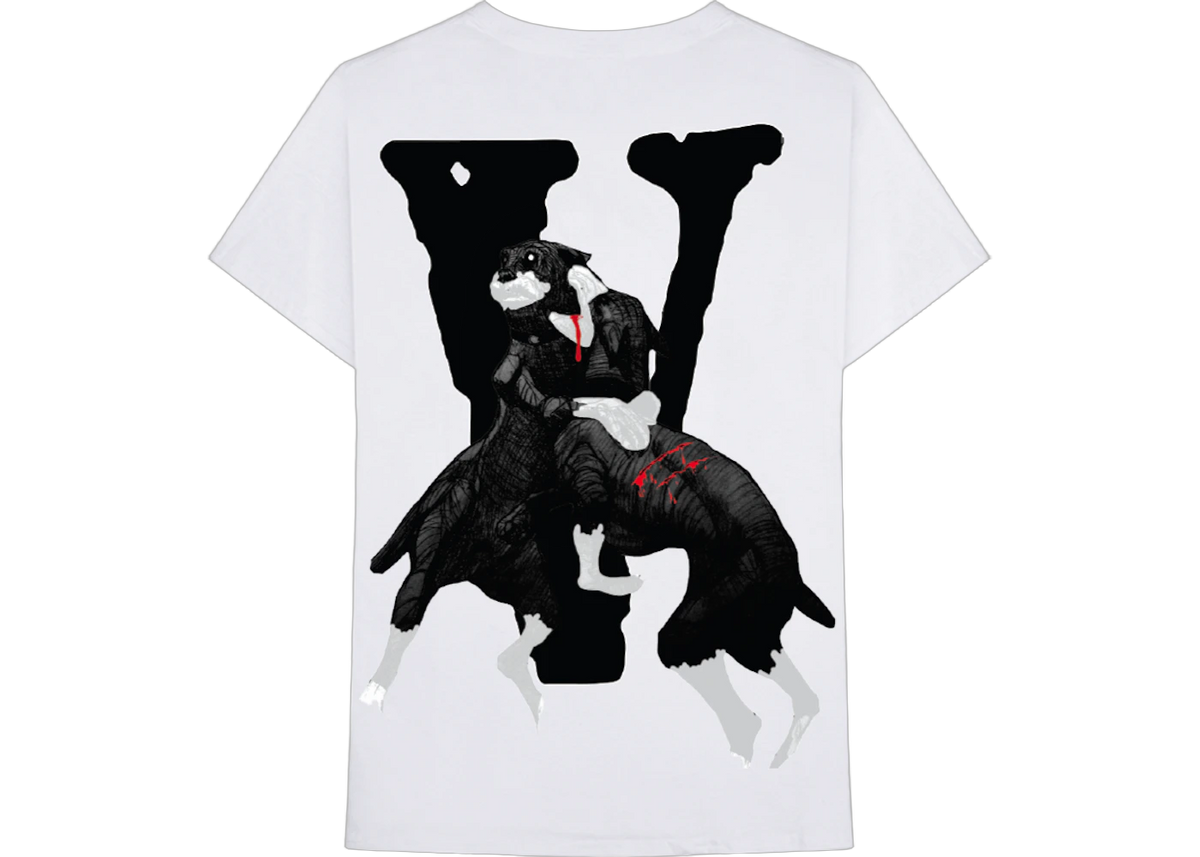 City Morgue x Vlone Dogs T-Shirt White