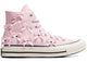 Converse Chuck 70 Hi Bow Studded Pink Frosting