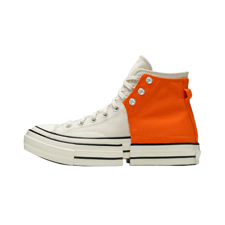 Converse Chuck Taylor All Star 70 Hi 2-in-1 Feng Chen Wang Orange Ivory, Persimmon Orange/Natural Ivory (169840C)