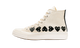 Converse Chuck Taylor All Star 70 Hi Comme des Garcons PLAY Multi-Heart Milk