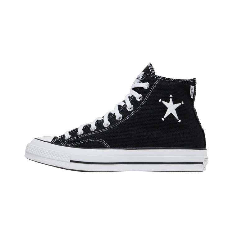 Converse Chuck Taylor All Star 70 Hi Stussy Black, Black/White/Black (A01765C)