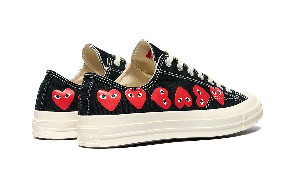 Converse Chuck Taylor All Star 70 Ox Comme des Garcons PLAY Multi-Heart Black