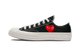 Converse Chuck Taylor All Star 70 Ox Comme des Garcons PLAY Single Heart Black