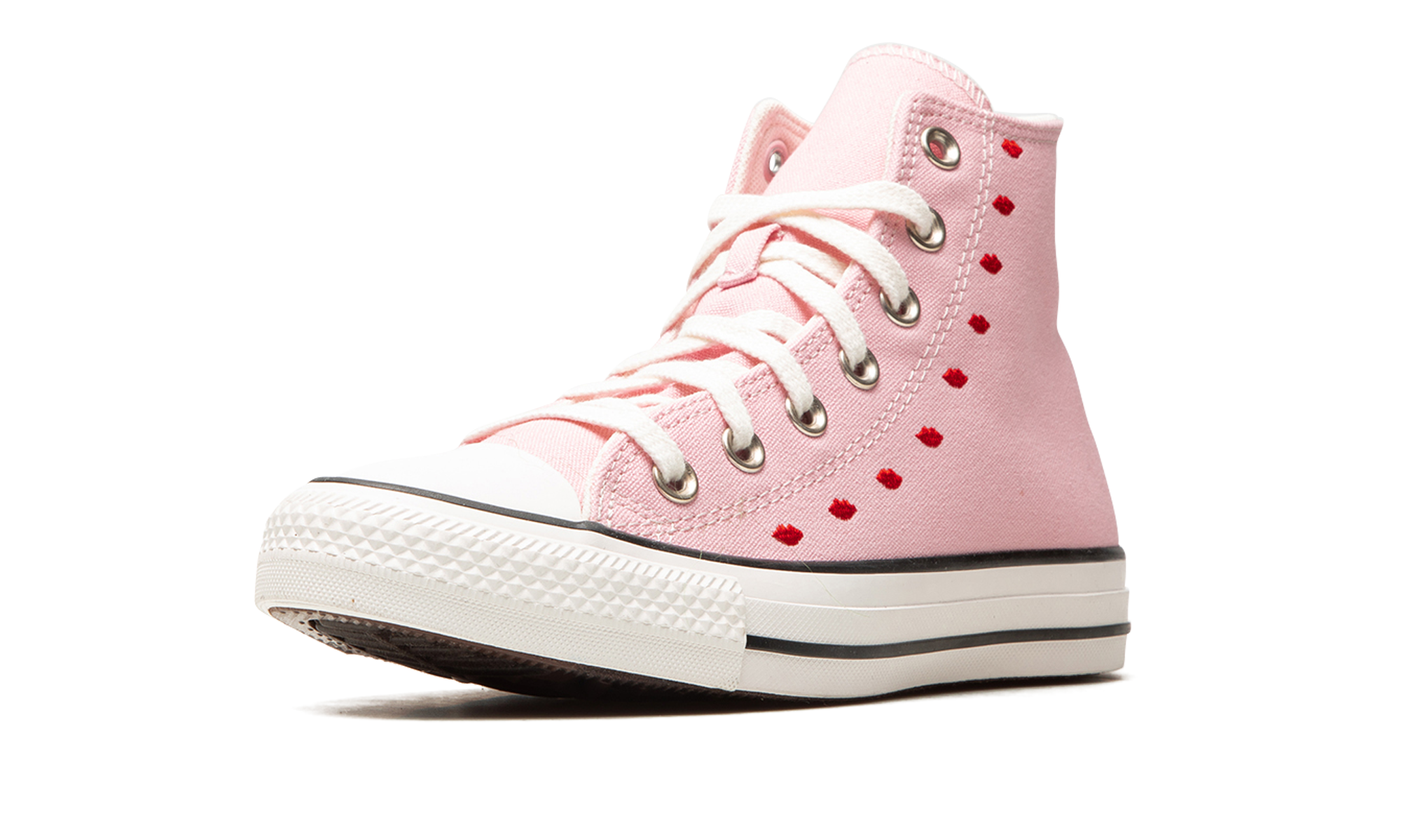 Converse Chuck Taylor All Star Hi Embroidered Hearts Pink