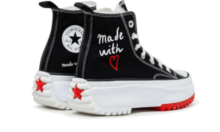 Converse Run Star Hike Hi Valentine's Day Made With Love (2021)