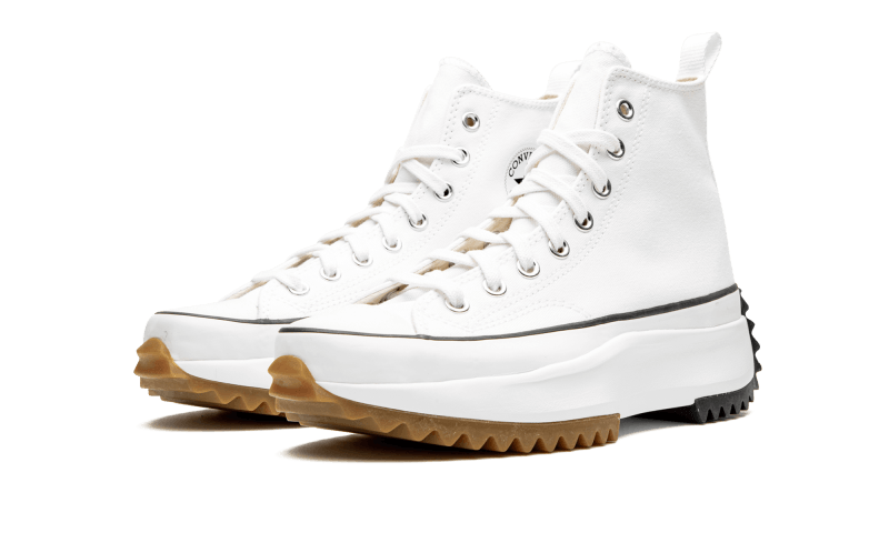 Converse Run Star Hike Hi White Black Gum