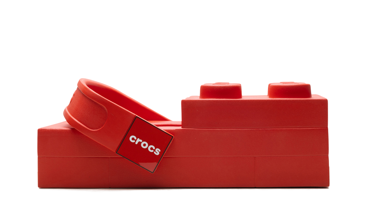 Crocs Brick Clog LEGO Red