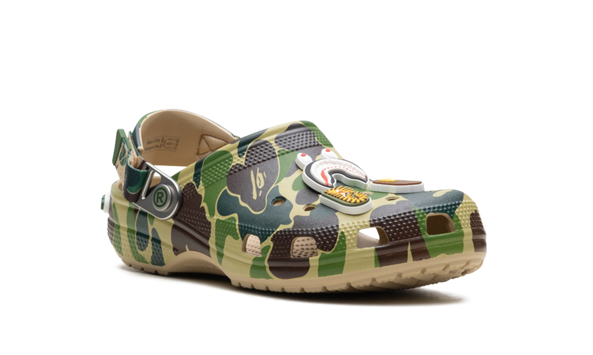 Crocs Classic Clog A Bathing Ape ABC Camo Green