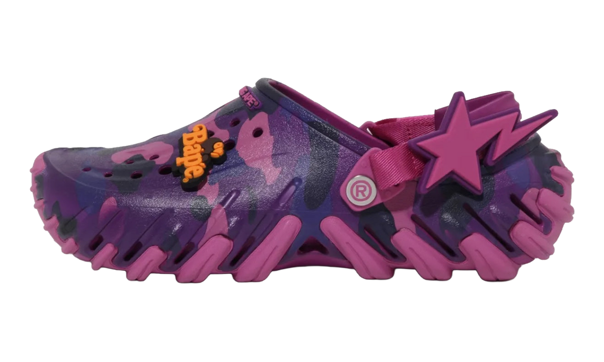 Crocs Echo RO Clog Bape Grapeberry Camo