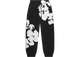 Denim Tears Big Cotton Wreath Sweatpants Black