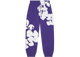 Denim Tears Big Cotton Wreath Sweatpants Purple