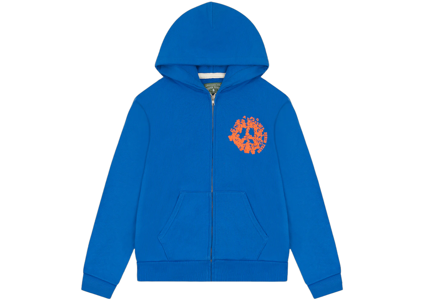 Denim Tears Denim University Zip Hoodie Royal Blue