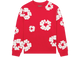 Denim Tears Long Sleeve Cotton Wreath T-shirt Red