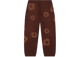 Denim Tears Mono Cotton Wreath Sweatpants Brown