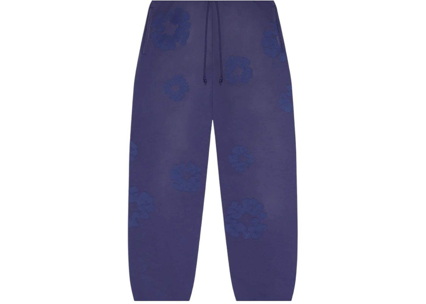 Denim Tears Mono Cotton Wreath Sweatpants Washed Blue