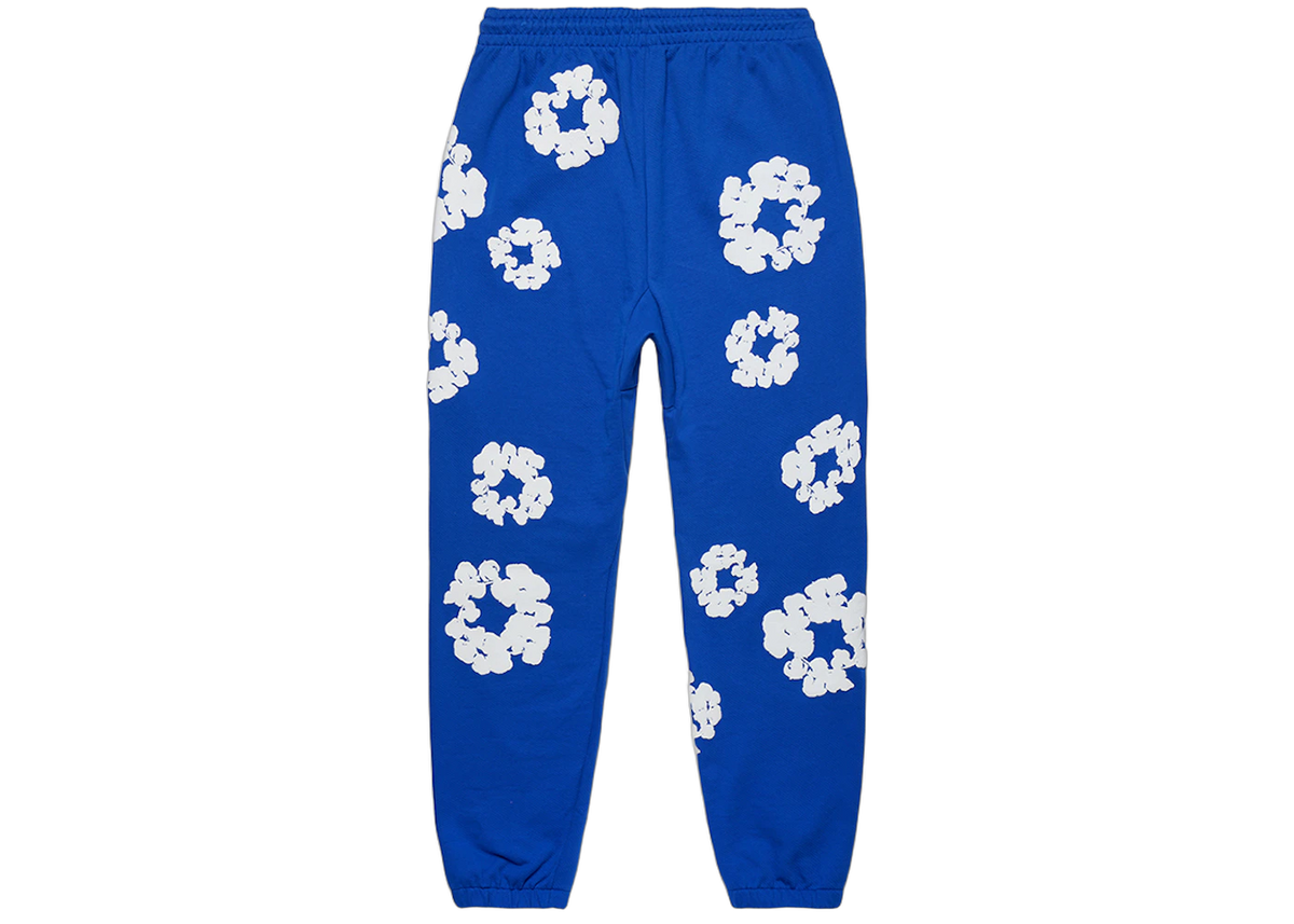 Denim Tears The Cotton Wreath Sweatpants Blue