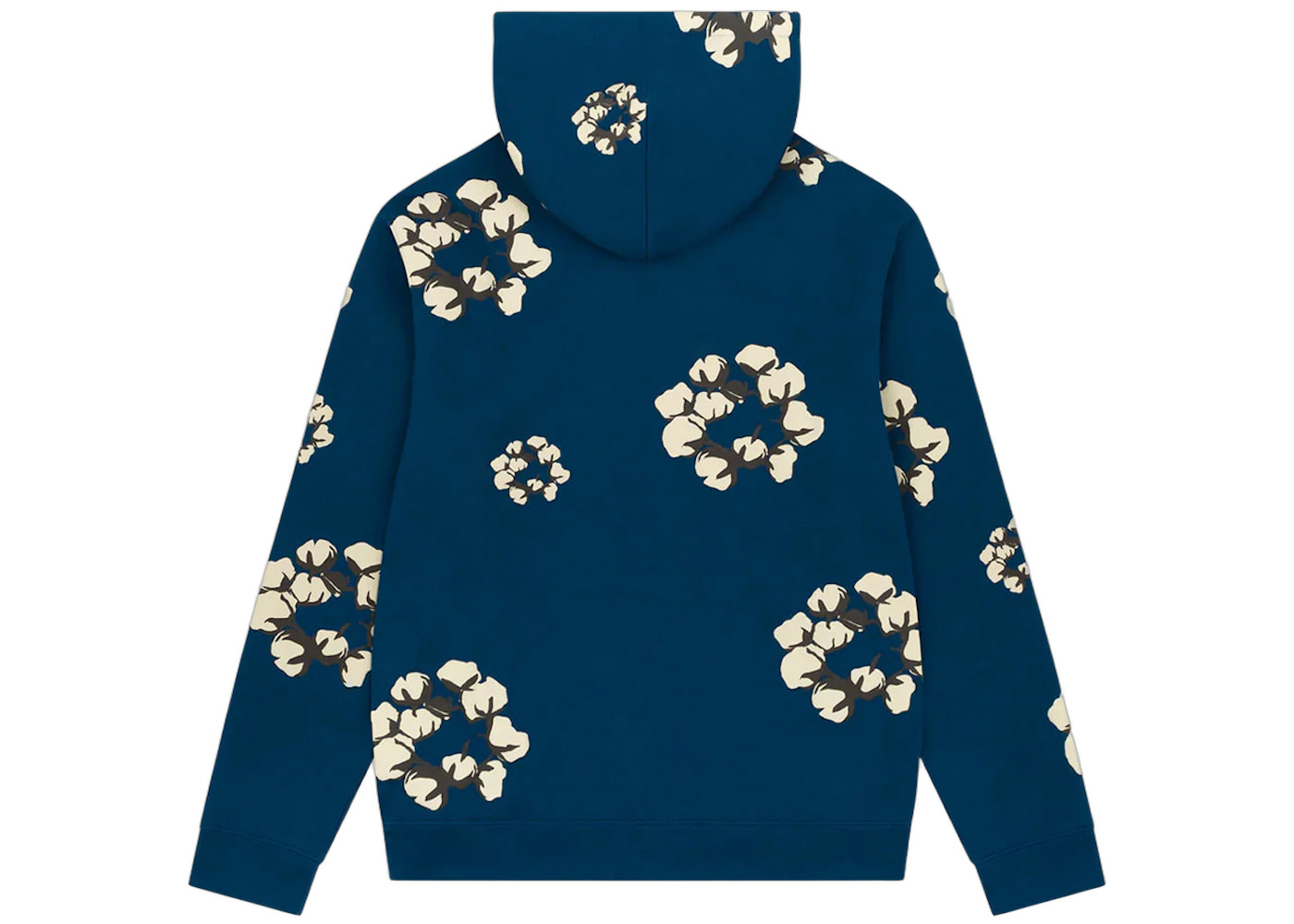 Denim Tears x Cactus Plant Flea Market Cactus Tears Wreath Hoodie Navy, Navy (FW24THD026)