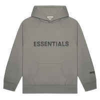 Fear Of God Essentials Pullover Hoodie Applique Logo Cement