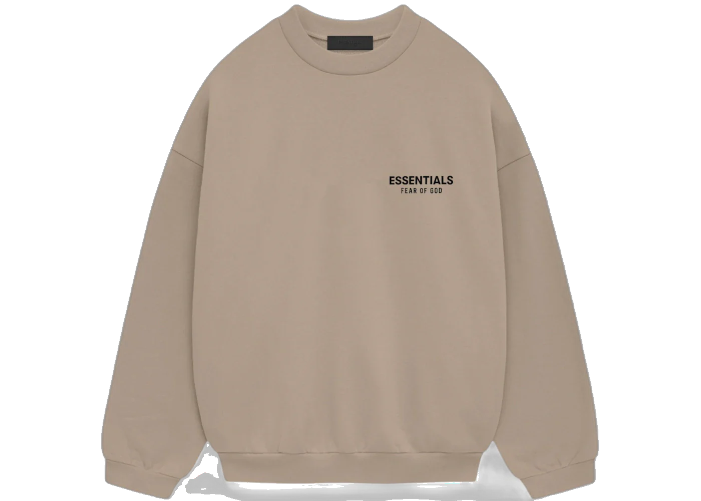 Fear of God Essentials Fleece Crewneck Desert Sand