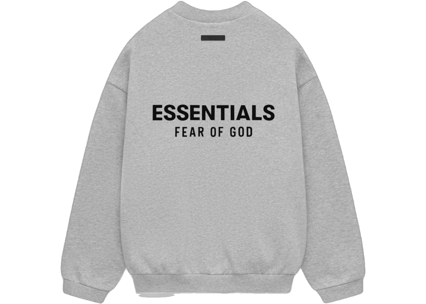 Fear of God Essentials Fleece Crewneck Light Heather Gray