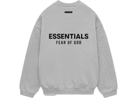 Fear of God Essentials Fleece Crewneck Light Heather Gray