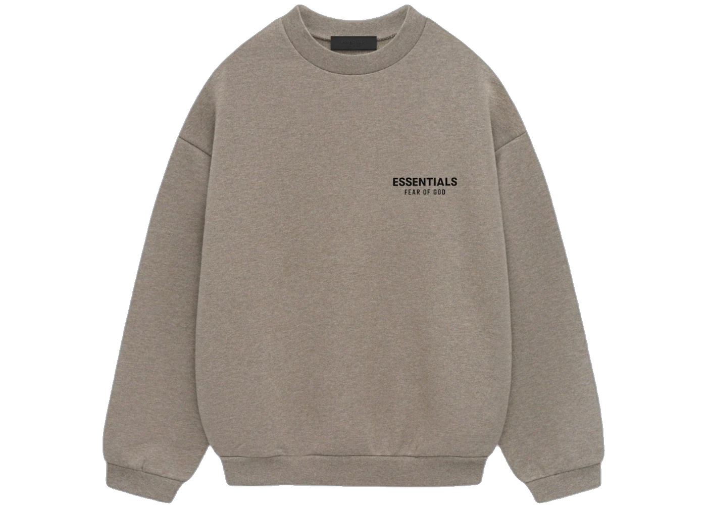 Fear of God Essentials Fleece Crewneck (FW24) Heather Gray