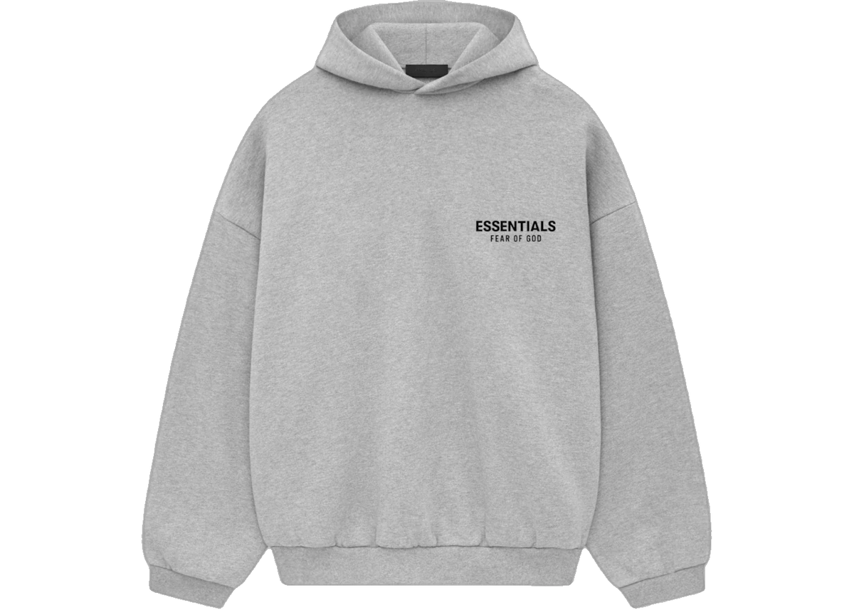 Fear of God Essentials Hoodie Light Heather Gray