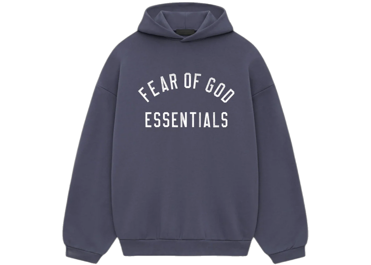 Fear of God Essentials Fleece Hoodie Marine